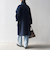 《予約》SHIPS any: PURE WOOL スタンド ＆ ビッグカラー コート