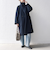 《予約》SHIPS any: PURE WOOL スタンド ＆ ビッグカラー コート