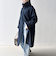 《予約》SHIPS any: PURE WOOL スタンド ＆ ビッグカラー コート