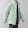 SHIPS any:〈撥水/手洗い可能〉スーパーストレッチ スタンドカラー ダウン ブルゾン◆