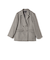 SHIPS Colors:〈手洗い可能〉メランジ ヘリンボーン ダブルボタン ジャケット