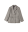 SHIPS Colors:〈手洗い可能〉メランジ ヘリンボーン ダブルボタン ジャケット