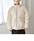 《予約》quaranciel: 2way フーディー ダブルジップ ダウン ジャケット