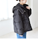 《予約》quaranciel: 2way フーディー ダブルジップ ダウン ジャケット