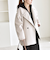 《予約》quaranciel: PURE WOOL ダブルブレスト コクーン Pコート