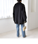 《予約》quaranciel: PURE WOOL ダブルブレスト コクーン Pコート