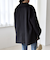 《予約》quaranciel: PURE WOOL ダブルブレスト コクーン Pコート