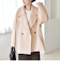 《予約》quaranciel: PURE WOOL ダブルブレスト コクーン Pコート