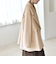 《予約》quaranciel: PURE WOOL ダブルブレスト コクーン Pコート