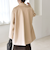 《予約》quaranciel: PURE WOOL ダブルブレスト コクーン Pコート
