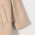 《予約》quaranciel: PURE WOOL ダブルブレスト コクーン Pコート