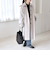 《予約》quaranciel: PURE WOOL スタンド ステンカラー Aライン ロング コート