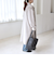 《予約》quaranciel: PURE WOOL スタンド ステンカラー Aライン ロング コート