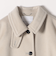 《予約》quaranciel: PURE WOOL スタンド ステンカラー Aライン ロング コート