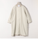 《予約》quaranciel: PURE WOOL スタンド ステンカラー Aライン ロング コート