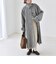 《一部追加予約》PURE WOOL スタンド & ステンカラー ロング コート