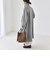 《一部追加予約》PURE WOOL スタンド & ステンカラー ロング コート