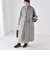 《一部追加予約》PURE WOOL スタンド & ステンカラー ロング コート