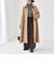 《一部追加予約》PURE WOOL スタンド & ステンカラー ロング コート