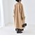 《一部追加予約》PURE WOOL スタンド & ステンカラー ロング コート