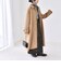 《一部追加予約》PURE WOOL スタンド & ステンカラー ロング コート