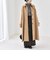 《一部追加予約》PURE WOOL スタンド & ステンカラー ロング コート