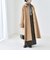 《一部追加予約》PURE WOOL スタンド & ステンカラー ロング コート