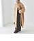 《一部追加予約》PURE WOOL スタンド & ステンカラー ロング コート