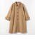 《一部追加予約》PURE WOOL スタンド & ステンカラー ロング コート