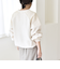 《予約》quaranciel:〈洗濯機可能〉ボア チュール ヨーク クルーネック プルオーバー