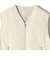 SHIPS Primary Navy Label:〈手洗い可能〉スクエア キルト リバーシブル ジレ