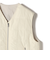 SHIPS Primary Navy Label:〈手洗い可能〉スクエア キルト リバーシブル ジレ