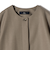 SHIPS Primary Navy Label:〈手洗い可能〉ウール ジャージー ノーカラー ジャケット