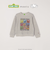 SESAME STREET meets FRUIT OF THE LOOM: ブロック プリント スウェット<KIDS>