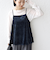 〈手洗い可能〉スノー クラッシュ ベロア サイド スリット キャミ
