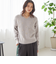 《予約》〈手洗い可能〉フォックス ビジュー Vネック ニット