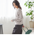 《予約》〈手洗い可能〉フォックス ビジュー Vネック ニット