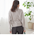 《予約》〈手洗い可能〉フォックス ビジュー Vネック ニット