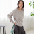《予約》〈手洗い可能〉フォックス ビジュー Vネック ニット