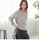 《予約》〈手洗い可能〉フォックス ビジュー Vネック ニット