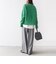 《一部予約》〈手洗い可能〉両面起毛 ポケット デザイン ドロスト パンツ