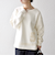《予約》SHIPS any:〈洗濯機可能〉裏起毛 パールモチーフ 刺繍 ワイド スウェット