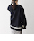 《予約》SHIPS any:〈洗濯機可能〉裏起毛 パールモチーフ 刺繍 ワイド スウェット