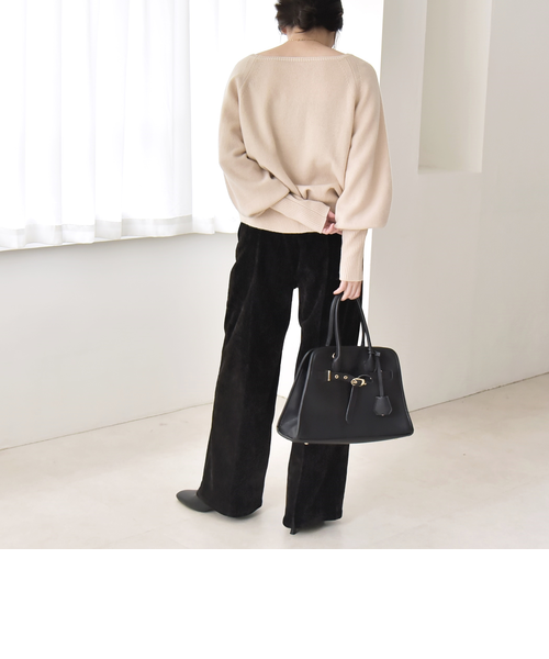 quaranciel:〈洗濯機可能〉ポリエステル ベロア ピンタック イージー