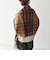 TWEED MILL: チェック ウール ストール 25AW