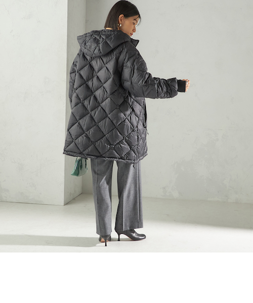 SHIPS別注】Wai+ × TAION:〈手洗い可能〉ミディ ダウン コート