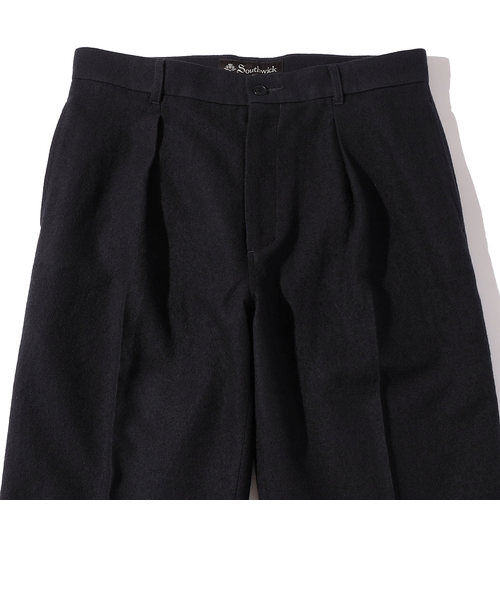 Southwick Gate Label:〈セットアップ対応〉フェルテッド 1プリーツ