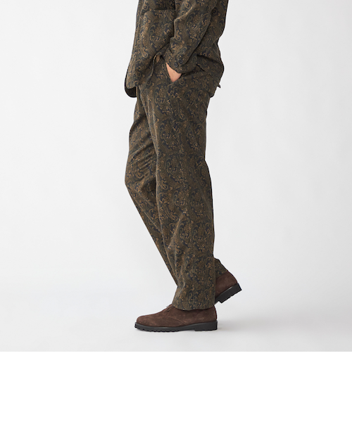 Southwick Gate Label:〈セットアップ対応〉プリント コーデュロイ