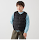 TAION:〈手洗い可能〉クルーネック インナー ダウン ベスト <KIDS>