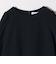 《予約》SHIPS any:〈手洗い可能〉ジャカード ウエスト タック ノーカラー ワンピース［NAVY BLUE］